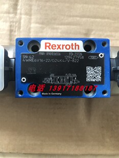R901036556德国产原装 力士乐比例阀4WRE6V16 机械 822 G24K4
