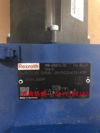 R900754702 2WRCE32S650L-20/PG24K31/A1M德国力士乐比例阀原装