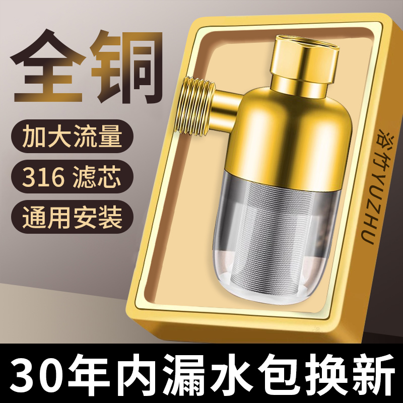 【真●全铜】家用阻垢净水过滤器