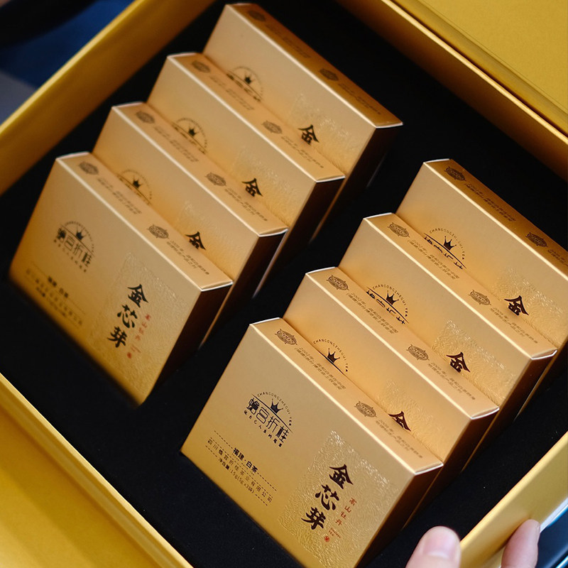 【特级白牡丹】政和白茶6年古树老茶高档茶礼送长辈精品好茶叶