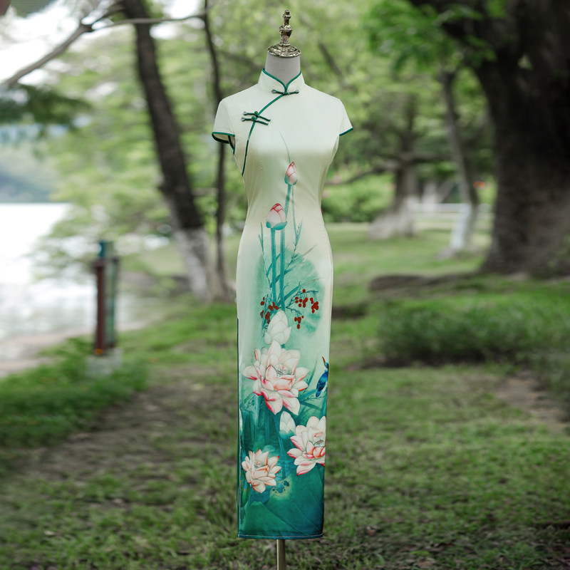 复古旗袍2026年新款年轻款气质高端改良版气质连衣裙长款中国风女