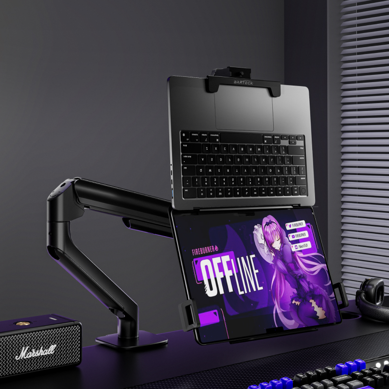 北弧倒挂笔记本电脑悬臂支架屏幕倒装显示器升降屏幕机械臂APE41