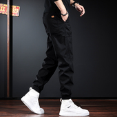 户外束脚运动哈伦裤 美式 男2025新款 秋冬季 潮牌痞帅工装 加绒休闲裤