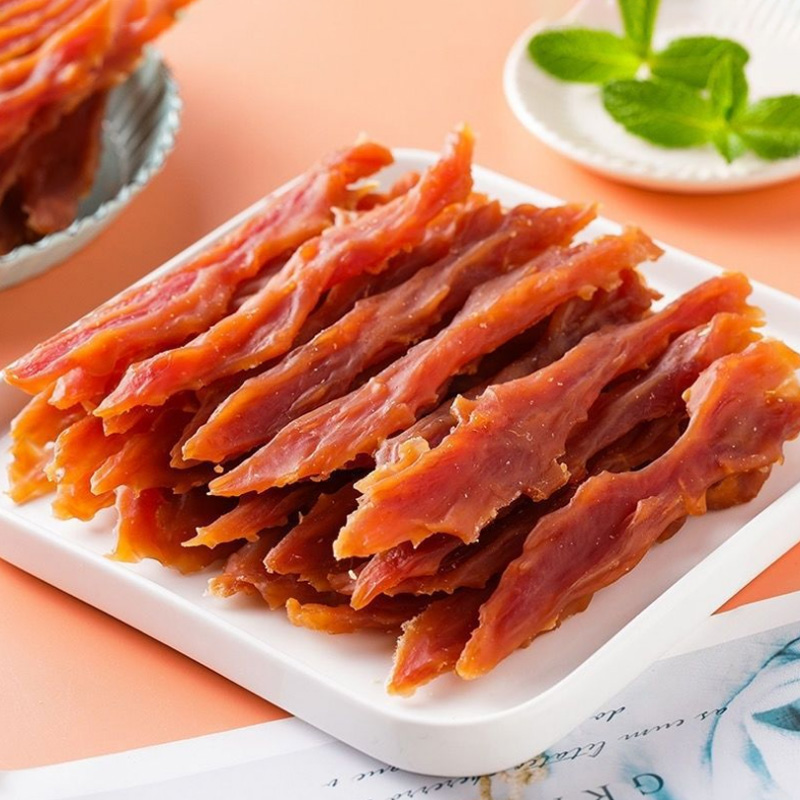 宠物零食鸭肉干400g金毛泰迪狗零食鸭肉条磨牙幼犬训练奖励大礼包