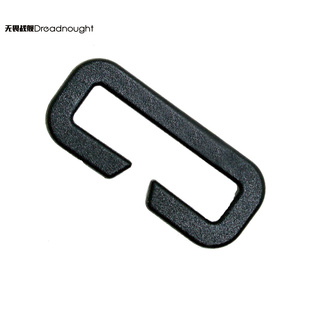 机能包molle快拆c字扣 士气章底座扣10个装