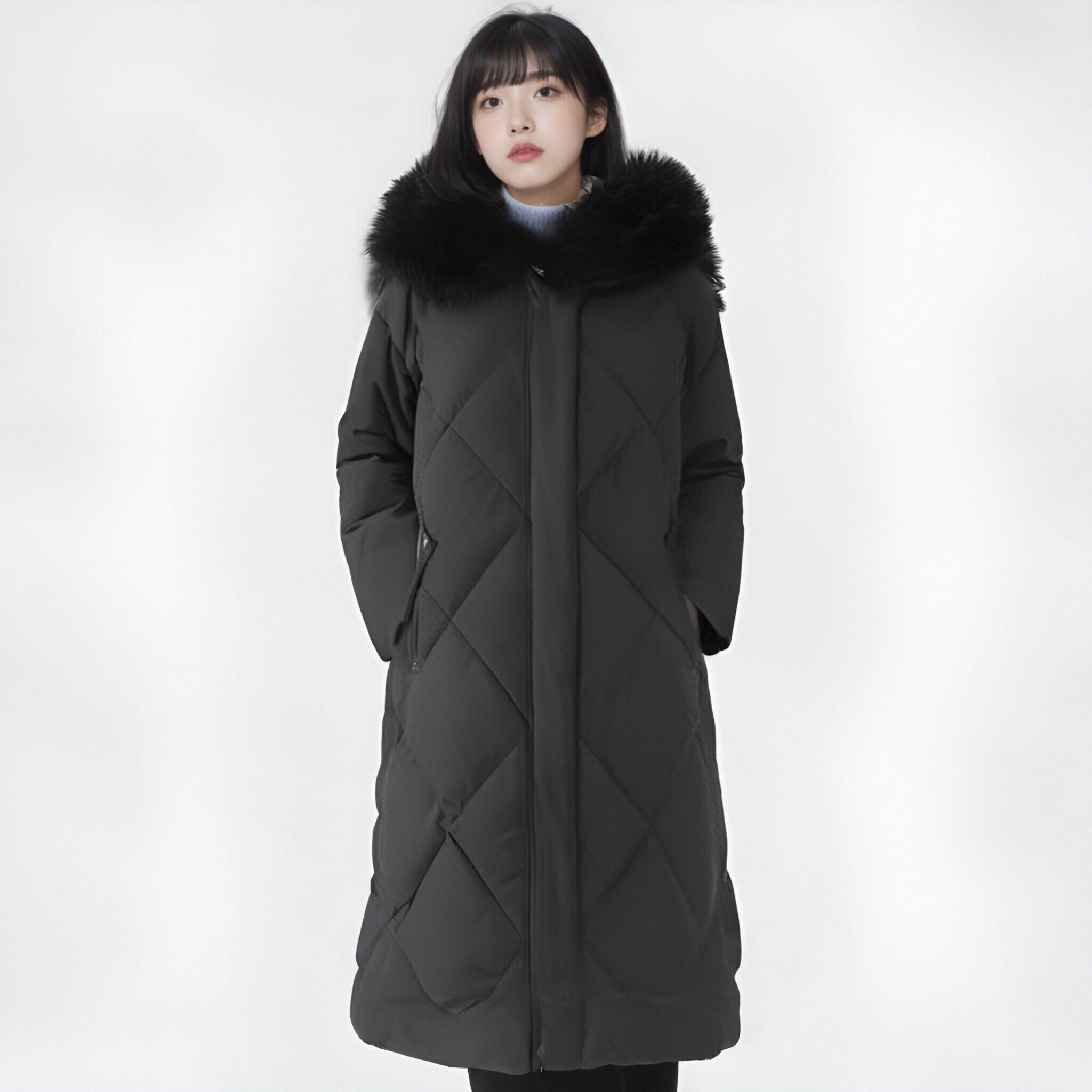 羽绒服冬季女款女生冬季羽绒服大被子羽绒服今年流行新品羽绒服