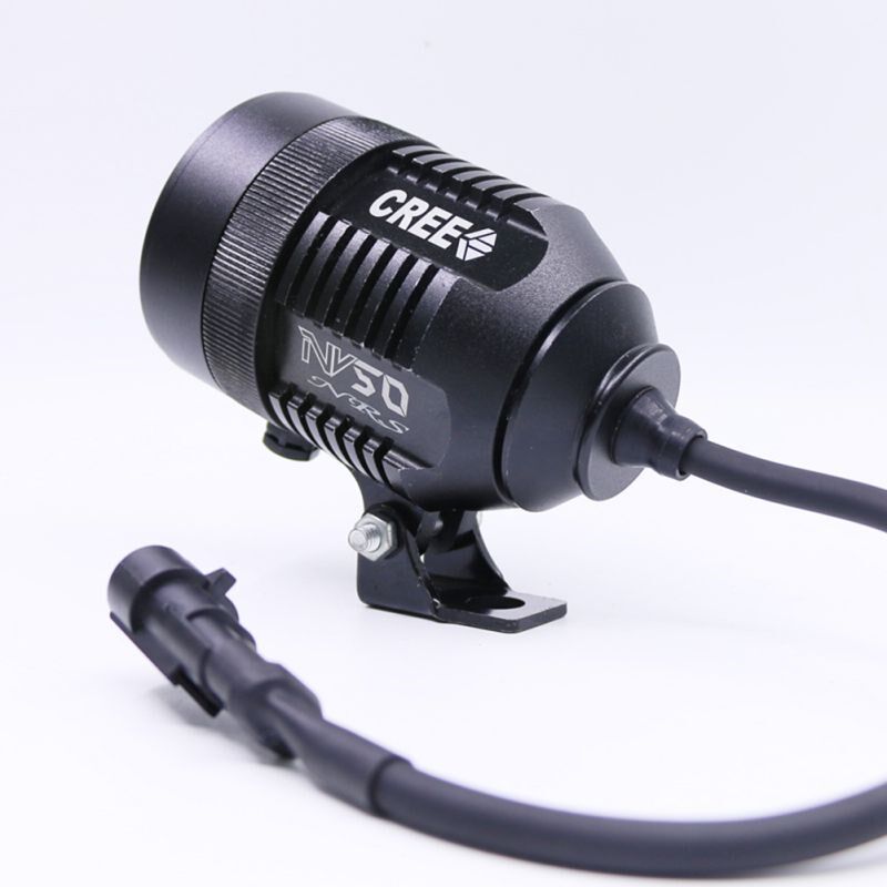 New 1PCS Motorcycle Spotlight Retractable Adjustable Tube Ex