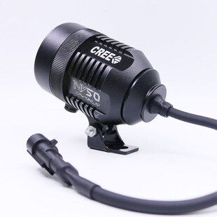 New 1PCS Motorcycle Spotlight Retractable Adjustable Tube Ex