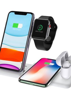 4 in 1 Wireless Charger 15W Fast Charging for iPhone 11/11p