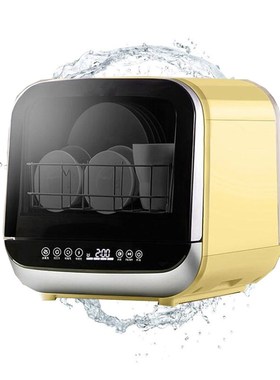 Household desktop automatic smart dishwasher free installat