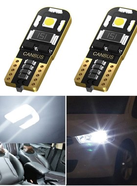 2pcs W5W LED T10 Canbus 2825 LED Car Parking Light Bulb For