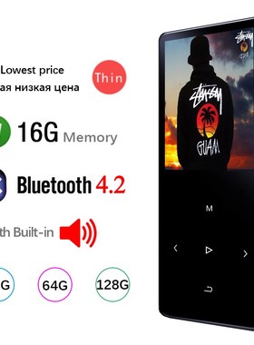 Bluetooth Mp3 Player Hifi Metal Portable Music Walkman with