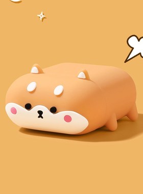 INS Cute 3D Shiba Inu Dog Silicone Earphone Cases For AirPo