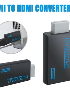 2020 New HD Wii To HDMI 1080P/720P pscaling Converter Adapte