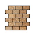 3D Tile Retro Brick Grain Wall er Self-adhesive Waterproof F
