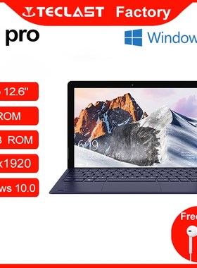 Teclast X6 Pro Tablet Netbook Windows 10 Intel Touch Screen