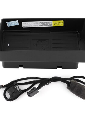 15W Black Wireless Charger Auto Car Intelligent Mobile Phone