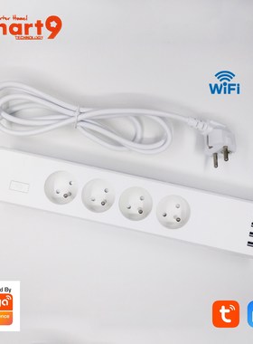 Smart9 Multi Socket, Smart Power Strip, 4 Outlets Plug with