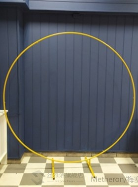 Circle Wedding Arch Flower Shelf Background Decoration Props