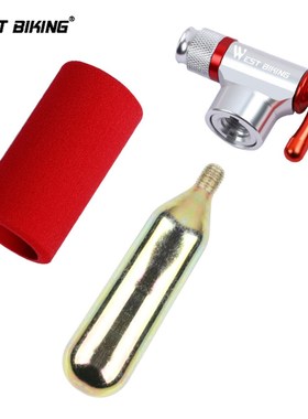 WEST BIKING CO2 High Pressure Air Pump Portable Bicycle Pump