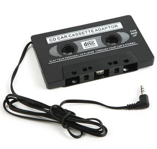 400pcs/lot*3.5mm jack CAR Audio CASSETTE TAPE ADAPTER F