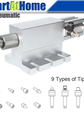 TS65Q Pneumatic CNC Rotary Indexer Tailstock with Thimble Ce