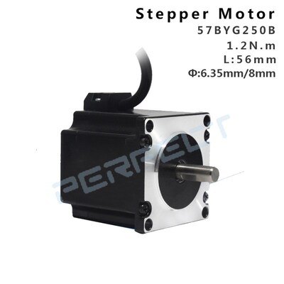 57BYG250B 4-lead Nema 23 Stepper Motor 57 1.2N motor 56mm 6