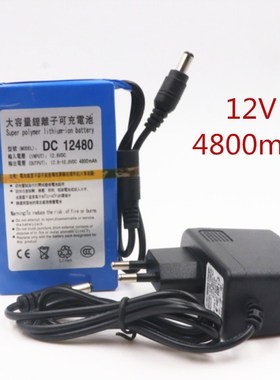 2020/ Original 12 V 4800 mAh Rechargeable Lithium Battery Li