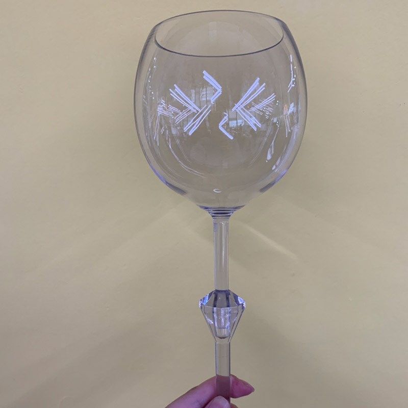 floating beach pool wine glass beachs glass that float in