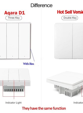 Xiaomi Aqara Wall Switch D1 ZigBee Smart Light Remote Contr