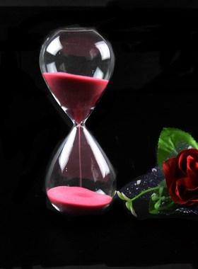 1PC Classic Sand Glass Sandglass Hourglass Timer Home Tablet