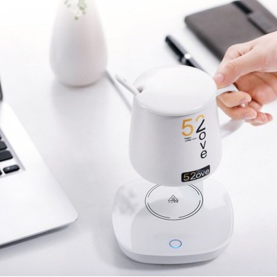 Thermostatic Hot Tea Makers Heating Coaster Desktop Heater f