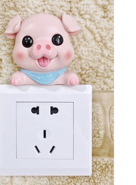 Switch Stickers For Pigs Switch Decoration Subsidies Resin