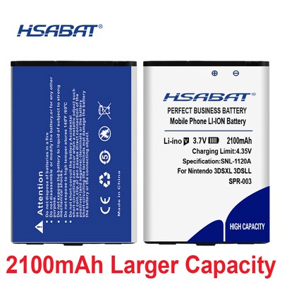 0 Cycle 2100mAh SPR-003 Battery for Nintend 3DS LL/XL 3DSLL