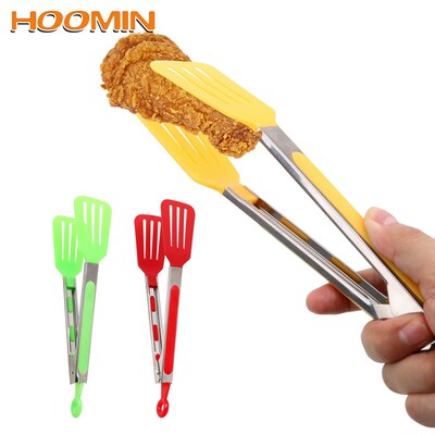 Salad Serving BBQ Tongs Non-Stick Kitchen Tongs Stainless St