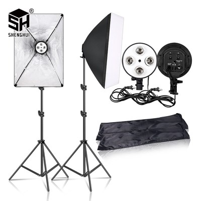 SH Photography Softbox Lighting Kit,Photo Studio Light Box K