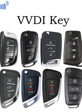 VVDI Key 3 Button Smart Car Key Card Handheld Universal Remo