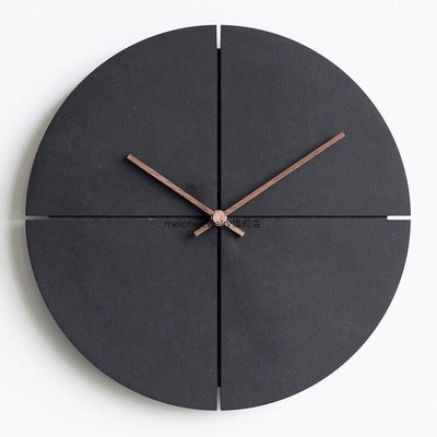 Wooden Wall Clock Nordic Minimalist Wooden Wall Clocks Livin