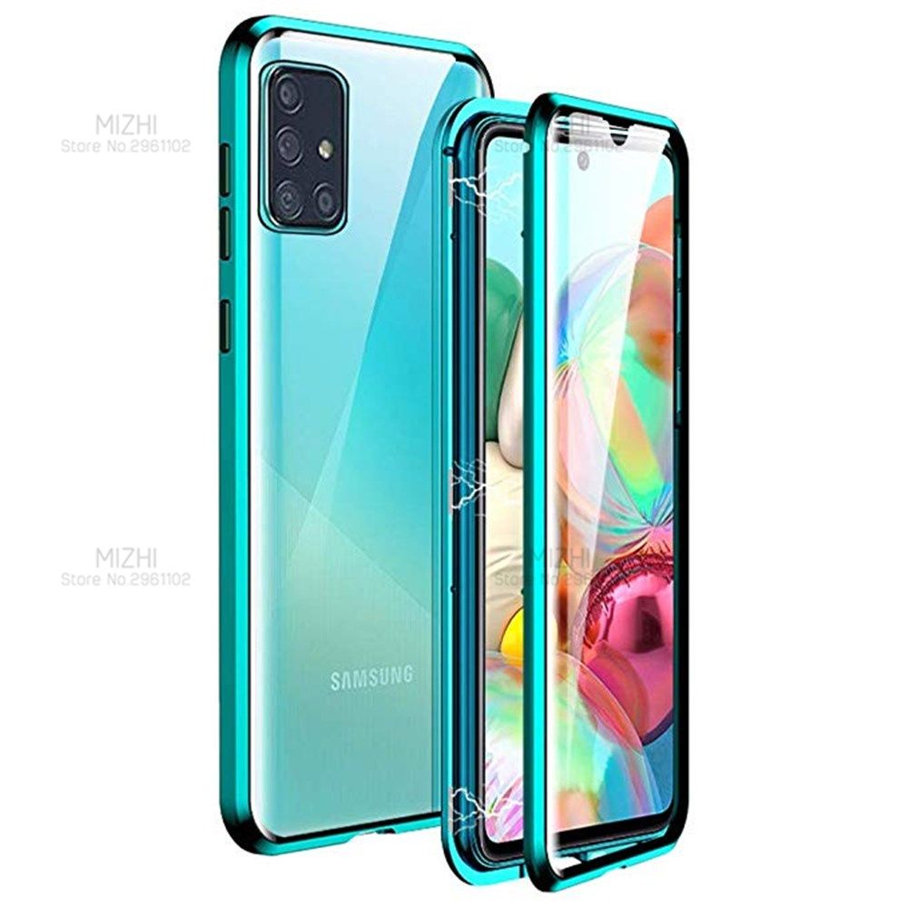 A71 Case 360 Double Sided Glass Cases For Samsung Galaxy A7