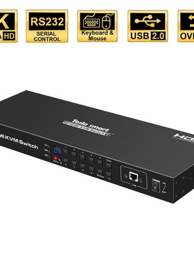 KVM Switch 16 Port USB HDMI KVM Switcher 16 In 1Out KVM HDM