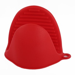 1pc Thicken Food Grade Silicone Anti-Hot Gloves Bowl Folder