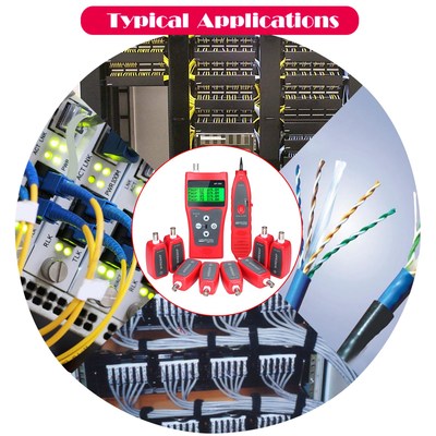 LCD Network Cable Tester Wire Tracker Multi-functional RJ11
