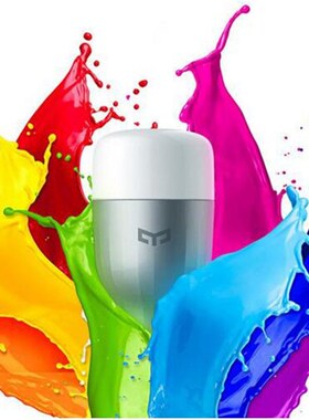 New  Yeelight Colorful Smart LED Light Bulb Adjustable Brigh