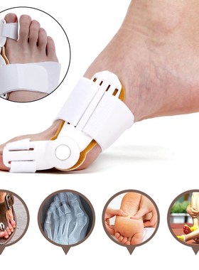 1/2pcs Bunion Corrector Splint Big Toe Straightener Hallux