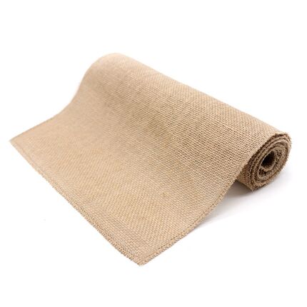 Natural Jute Vintage Table Runner Modern Hessian Rustic Coun