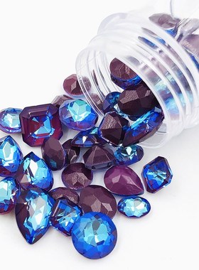 High quality Wine red mocha fluor pointback Mix shape Mix si