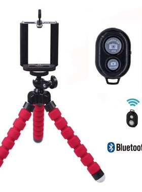 Foleto Flexible Mini Tripod Sponge Octopus Selfie Bluetooth