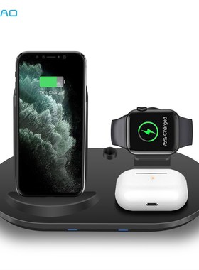 FDGAO Qi Wireless Charger for Apple Watch SE 6 5 4 3 2 1 Ai