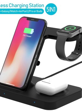 Wireless Charger Stand For IPhone 11 Pro X XS Fast Charging
