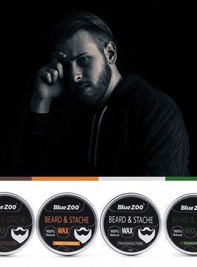 Men Natural Organic Beard Care Wax Balm Beard Care Styling